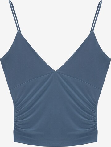 Pull&Bear Top in Blau: predná strana