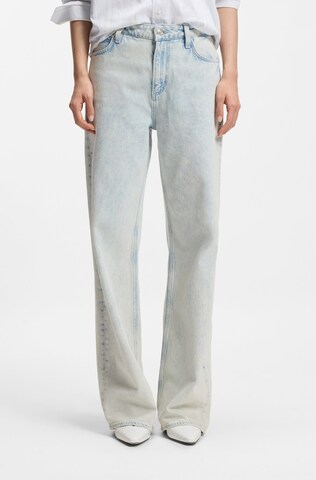 BOSS Loosefit Jeans in Blau: Vorderseite