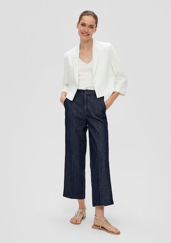 s.Oliver BLACK LABEL Wide Leg Jeans in Blau