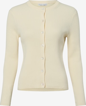 Marie Lund Strickjacke in Beige: Vorderseite