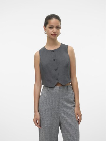 Gilet de costume 'MADJA' VERO MODA en gris : devant