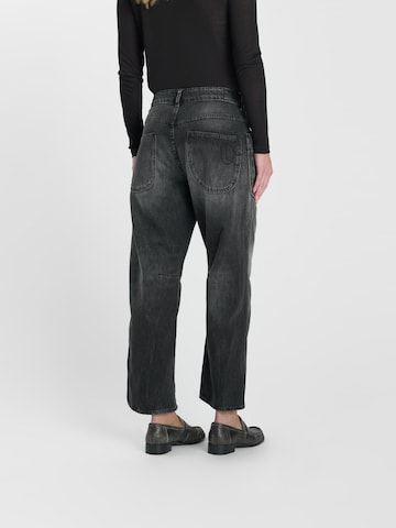 Le Temps Des Cerises Wide leg Jeans in Black: back