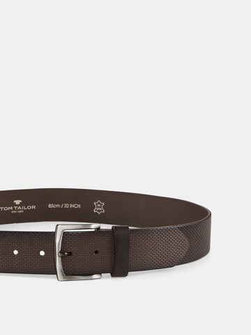 TOM TAILOR Belt in Brown