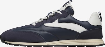 Voile blanche Platform trainers 'PLAY SNEAK M 01.' in Blue: front