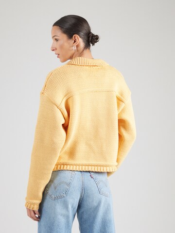 Monki Вязаная кофта в Желтый