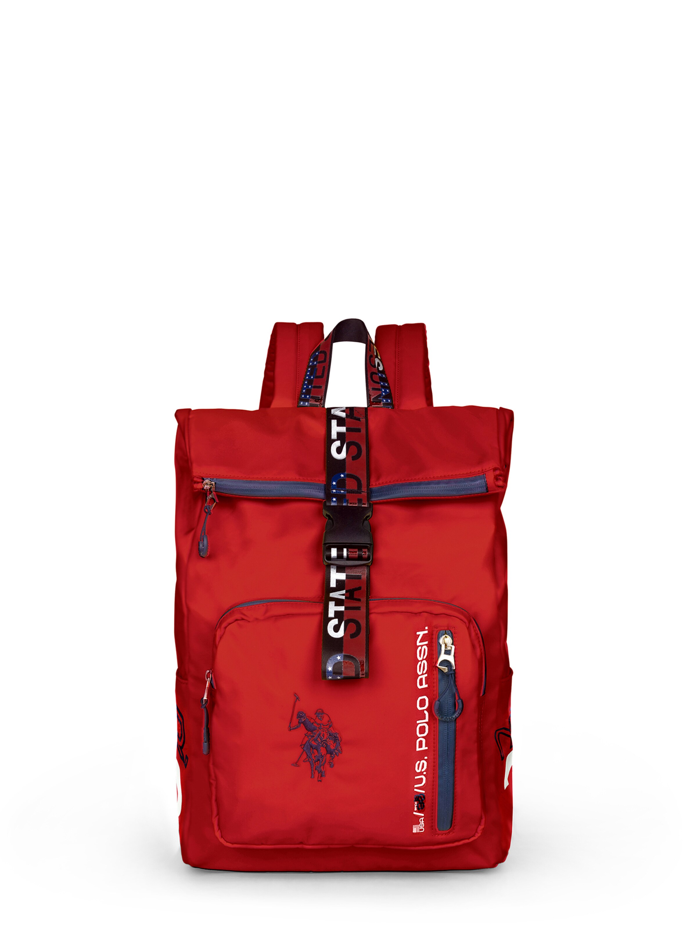 U.S. POLO ASSN. Backpack in Red: front