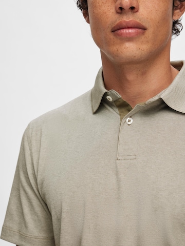 SELECTED HOMME Poloshirt 'Leroy' in Grün