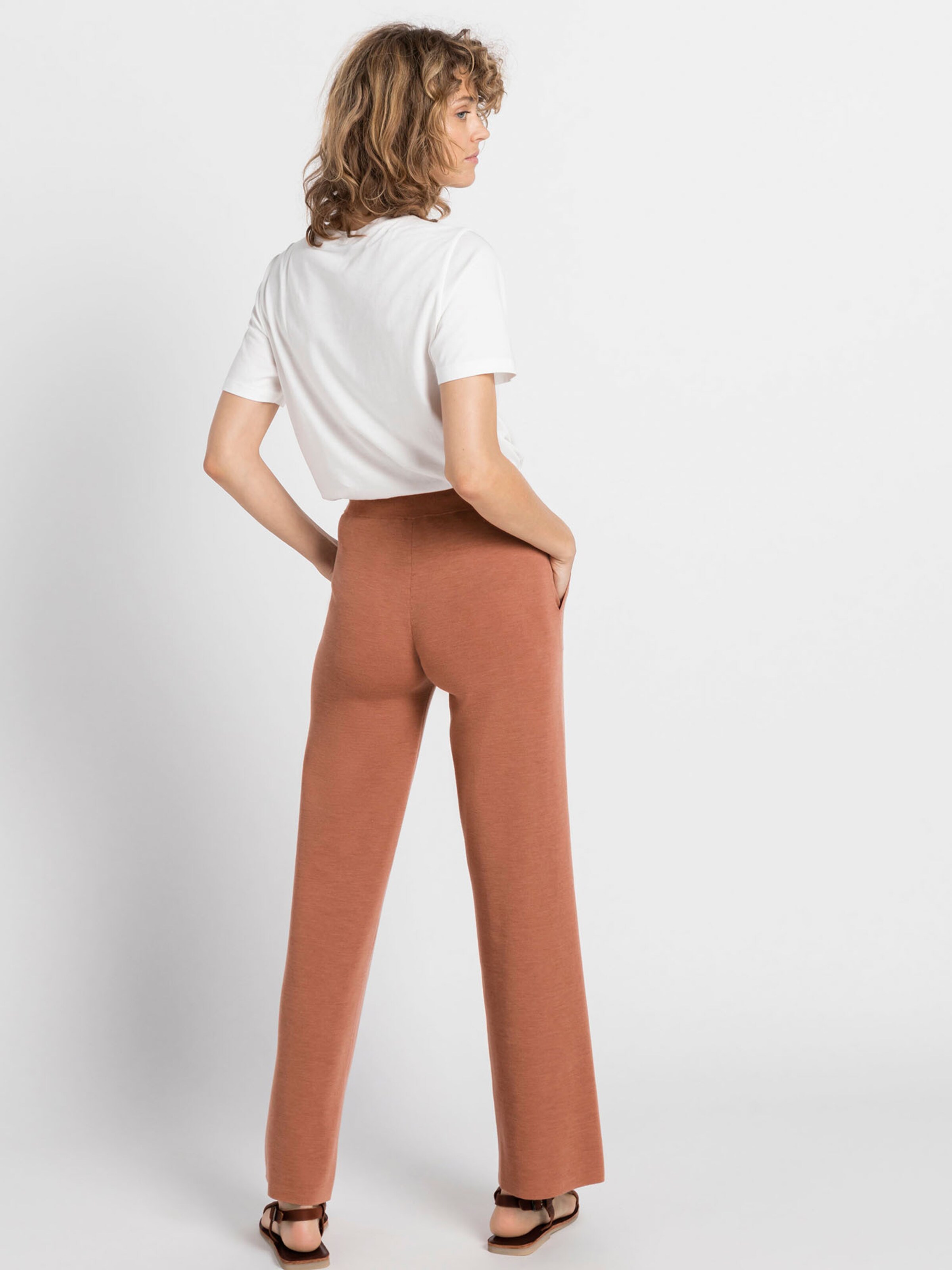 Frauen Große Größen hessnatur Hose in Dunkelorange - KO87842 Frauen Große Größen hessnatur Hose in Dunkelorange - KO87842
