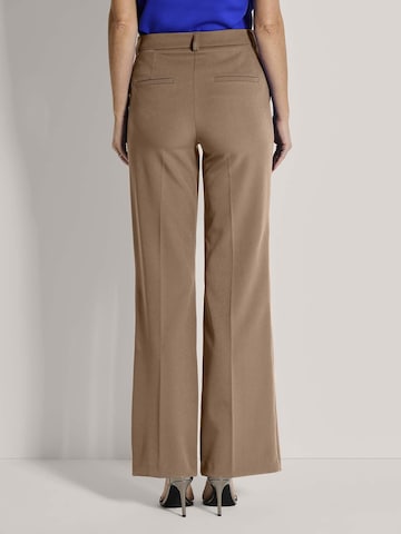 Wide Leg Pantalon à plis 'Palazzo' MADELEINE en beige