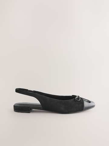 Ballerines à lanières 'Forever Comfort' Next en noir