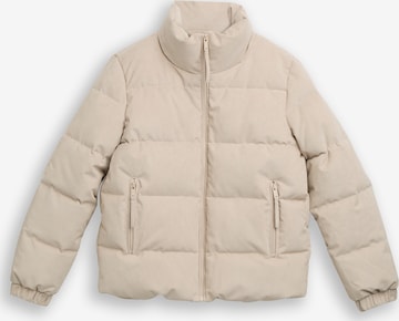 Veste mi-saison TOM TAILOR DENIM en beige : devant