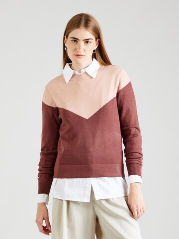 VILA Sweater 'Vikerry' in Pink: front