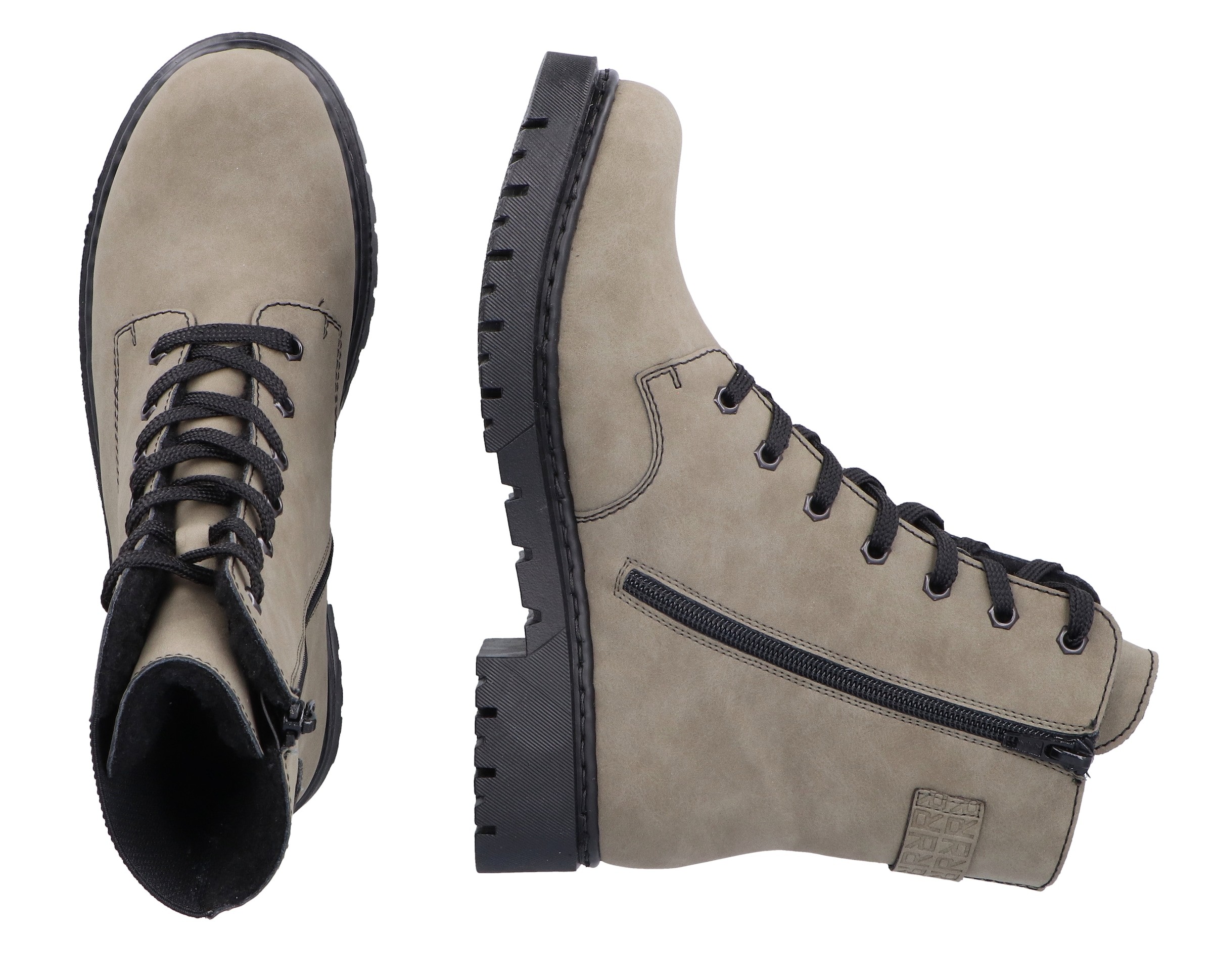 Rieker Stiefelette in Grün