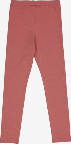 Regular Leggings '' Müsli by GREEN COTTON en rouge