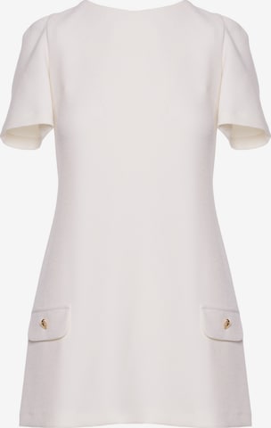 Rochie 'Mini sukienka trapezowa' de la made of emotion pe bej: față