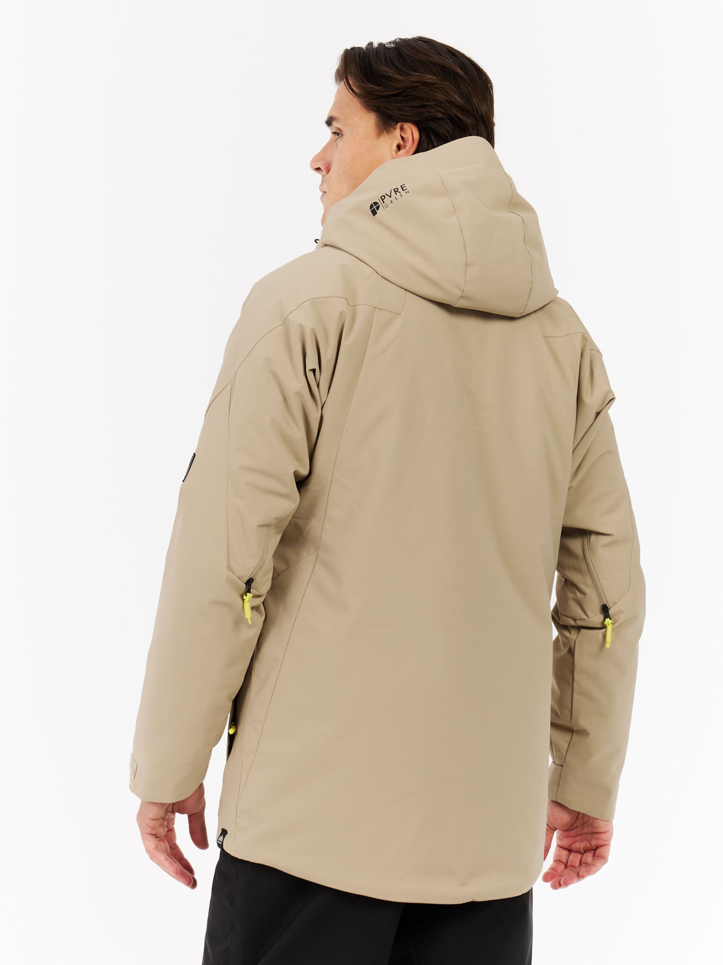 PROTEST Athletic Jacket 'PRTWest' in Brown
