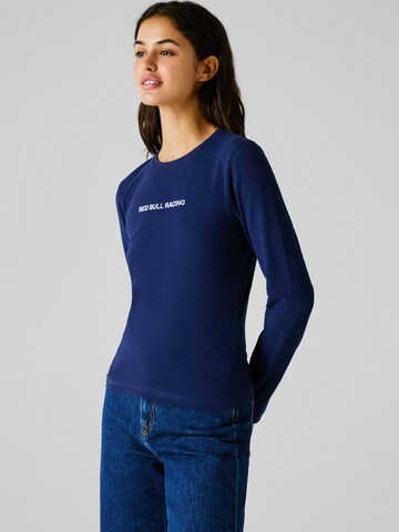 Red Bull Racing x Pepe Jeans T-Shirt in Blau
