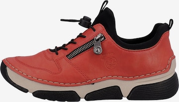 Rieker Athletic Lace-Up Shoes in Red