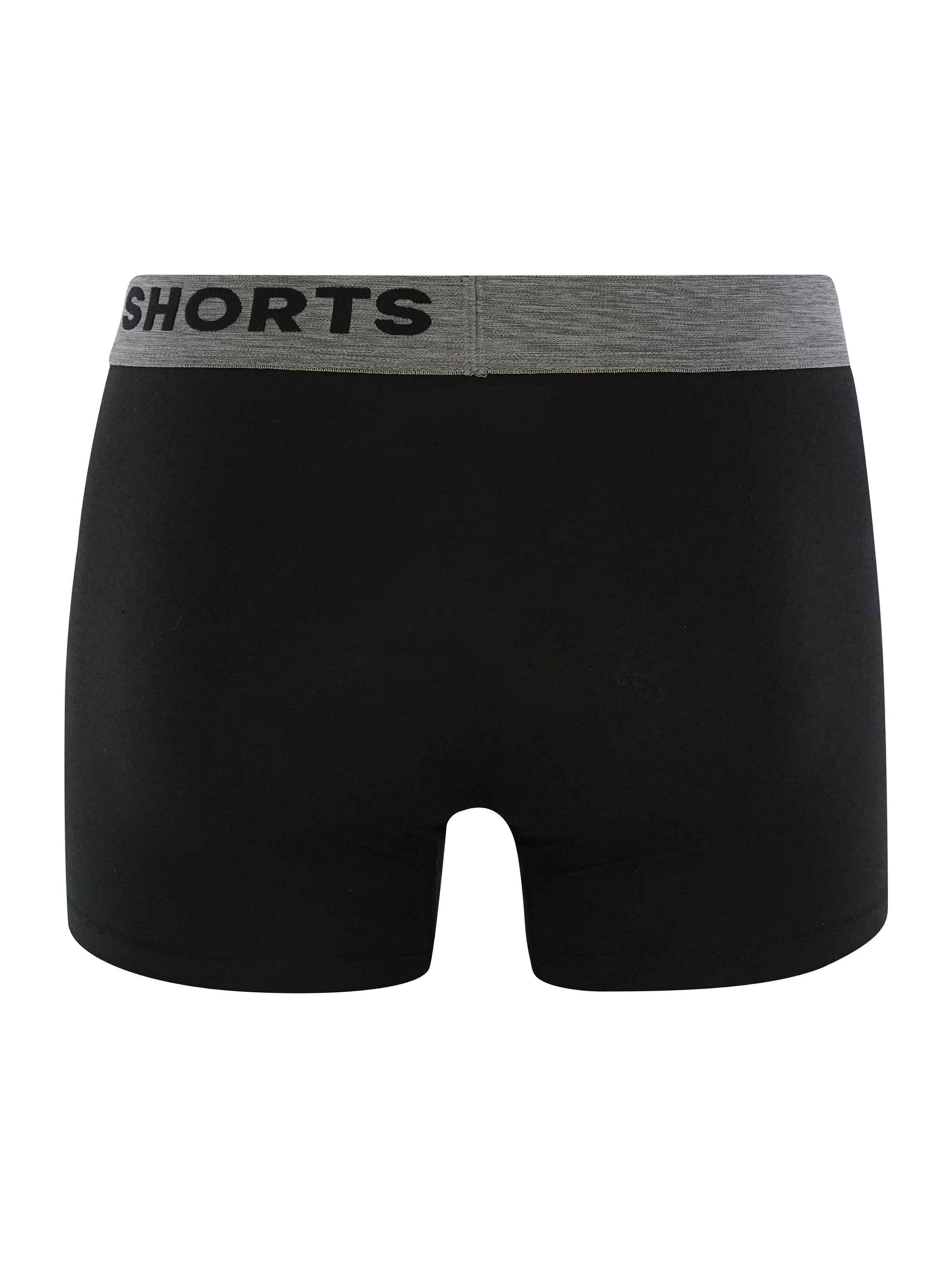 Männer Wäsche Happy Shorts Boxershorts 'Retro' in Dunkelgrau, Schwarz - FO56610 Männer Wäsche Happy Shorts Boxershorts 'Retro' in Dunkelgrau, Schwarz - FO56610