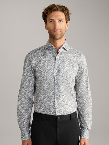 JOOP! Slim Fit Hemd 'Pai' in Grau: Vorderseite