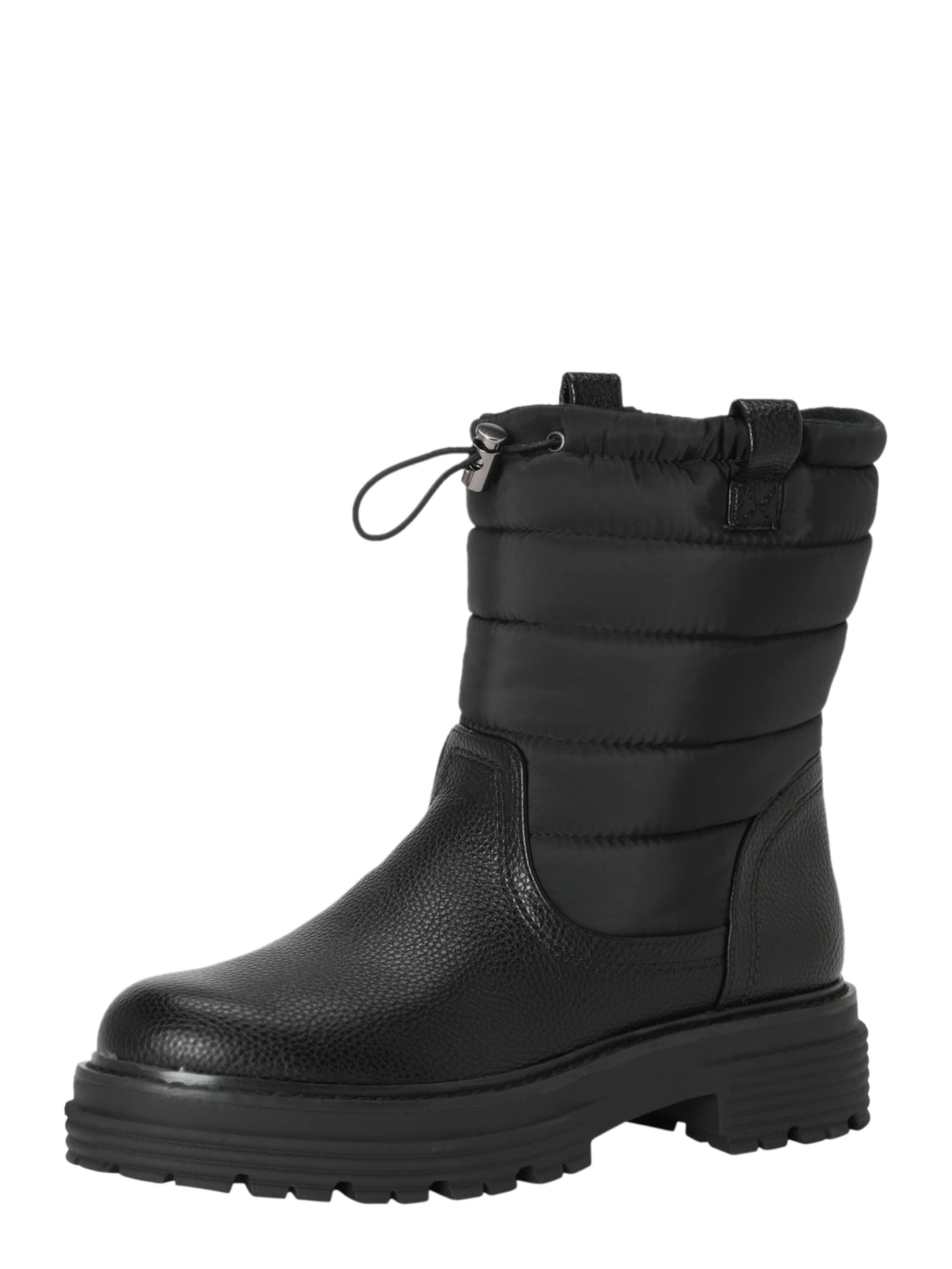 BULLBOXER Snowboots in Zwart: voorkant