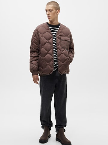 Pull&Bear Between-Season Jacket in Red