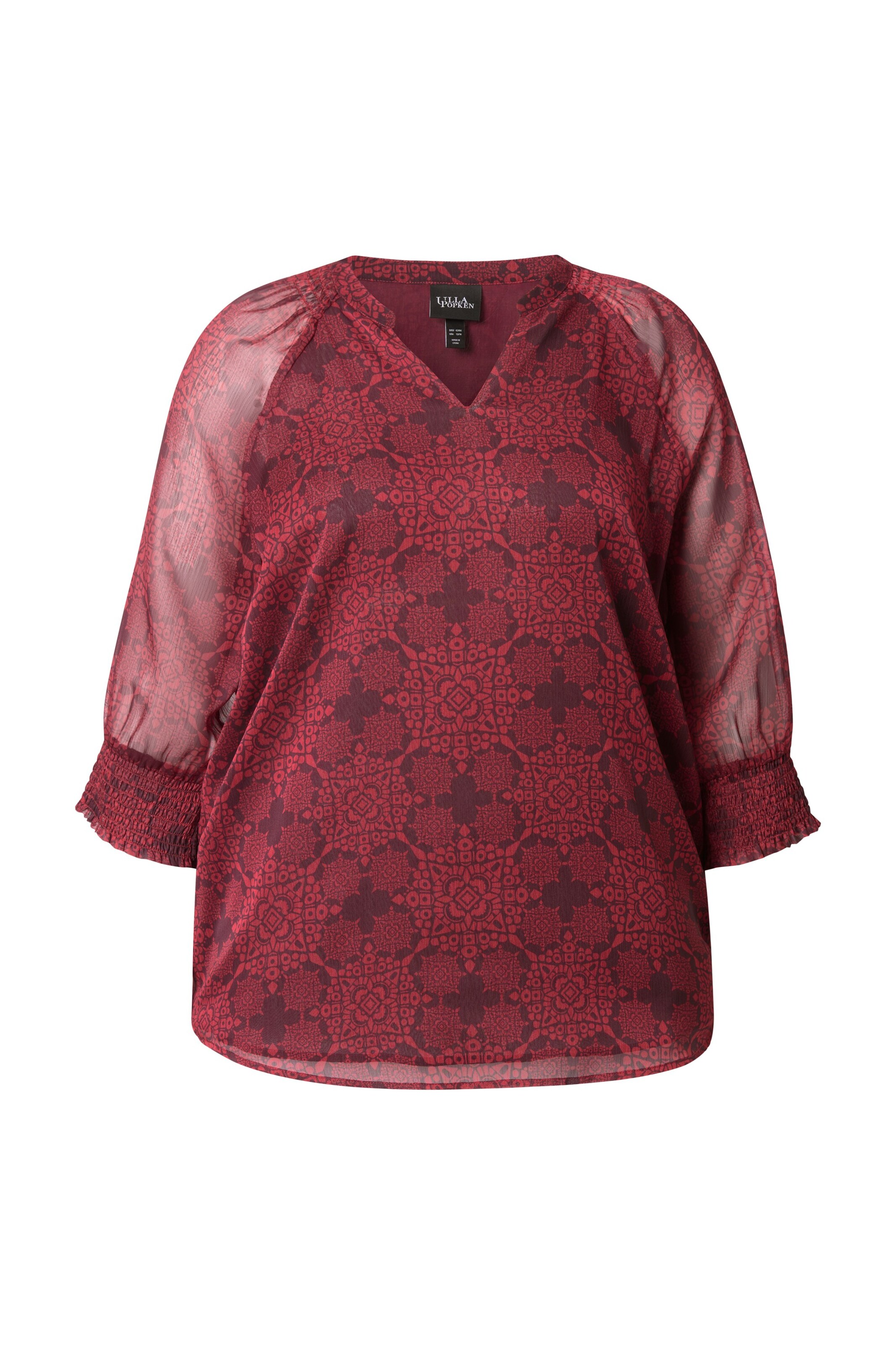 Ulla Popken Shirt in Red: front
