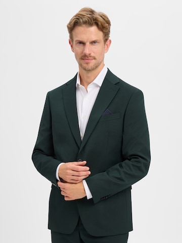 Finshley & Harding Regular Fit Sakko 'Steven' in Grün: Vorderseite