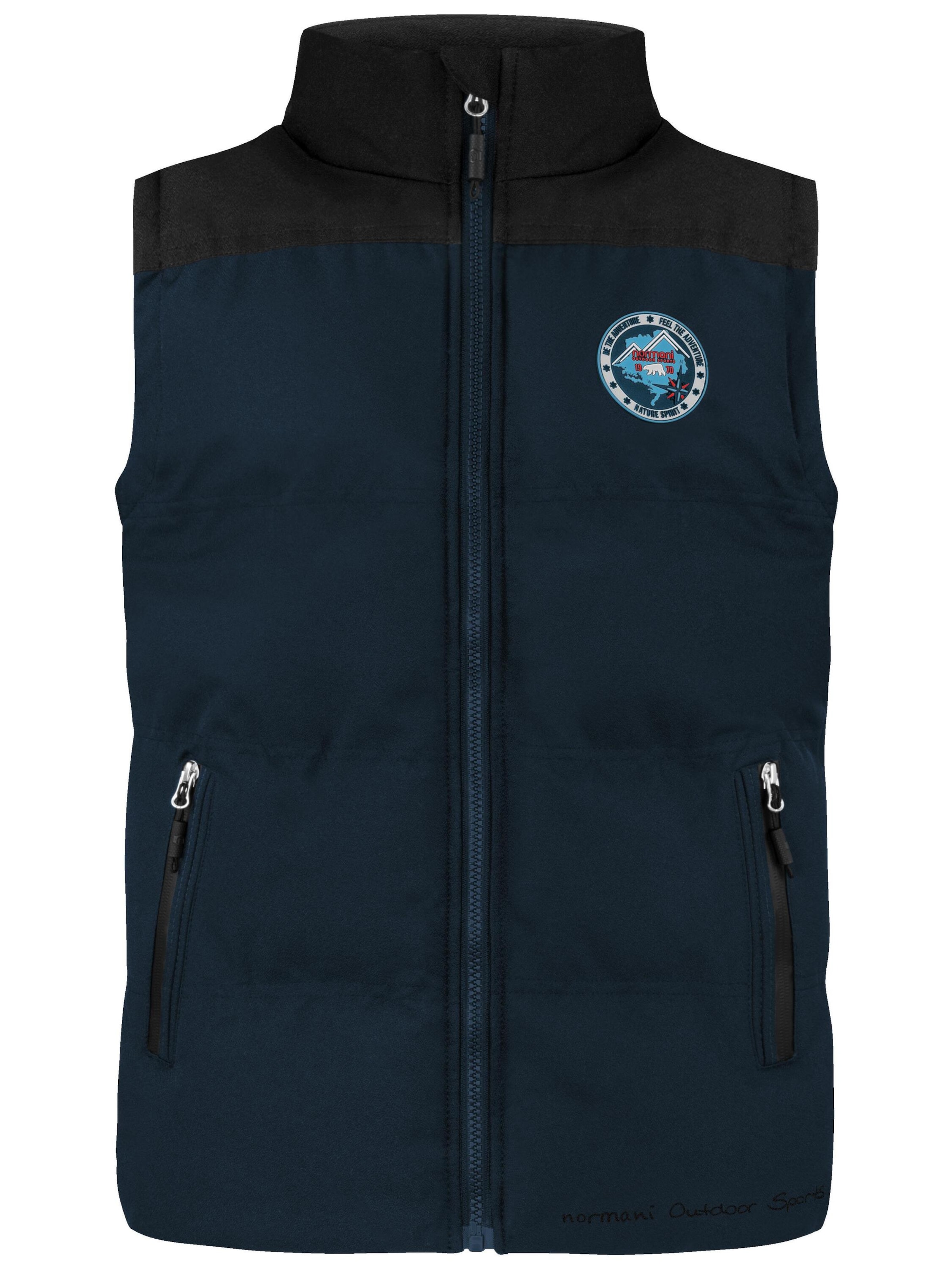 Gilet de sport 'Skien' normani en bleu