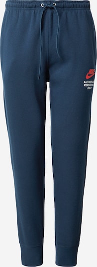 Kelnės 'CLUB' iš Nike Sportswear, spalva – tamsiai mėlyna / oranžinė / balta, Prekių apžvalga