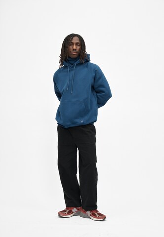 Cleptomanicx Sweatshirt 'Mask' in Blue