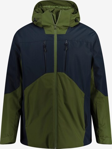 JAY-PI Athletic Jacket in Green: front