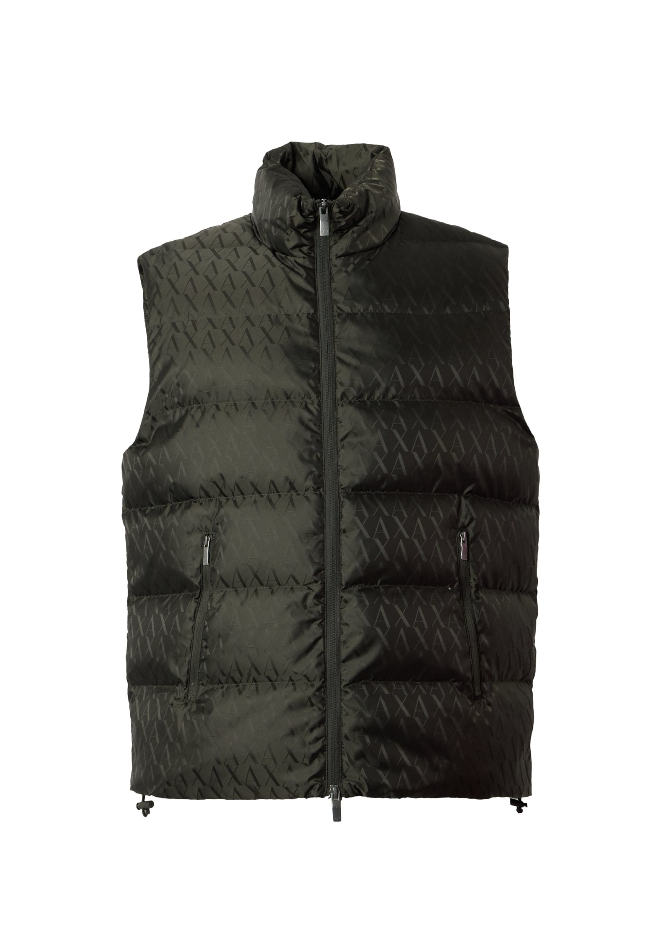 ARMANI EXCHANGE Vest in Green: front