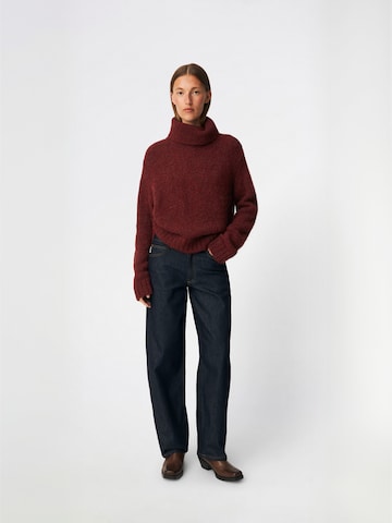 modström - Jersey 'Dictemd' en rojo: frente