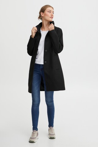 Oxmo Between-Seasons Coat 'Valerine' in Black