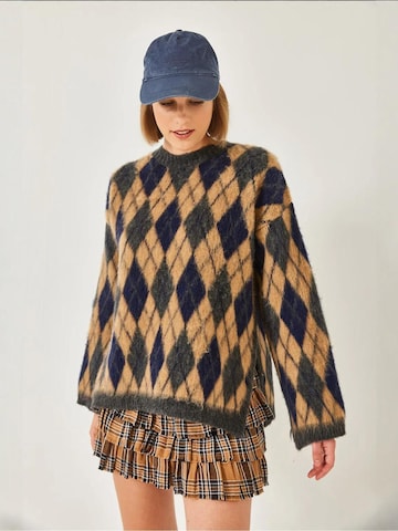 Pull-over 'Pullover' Bianco Lucci en gris