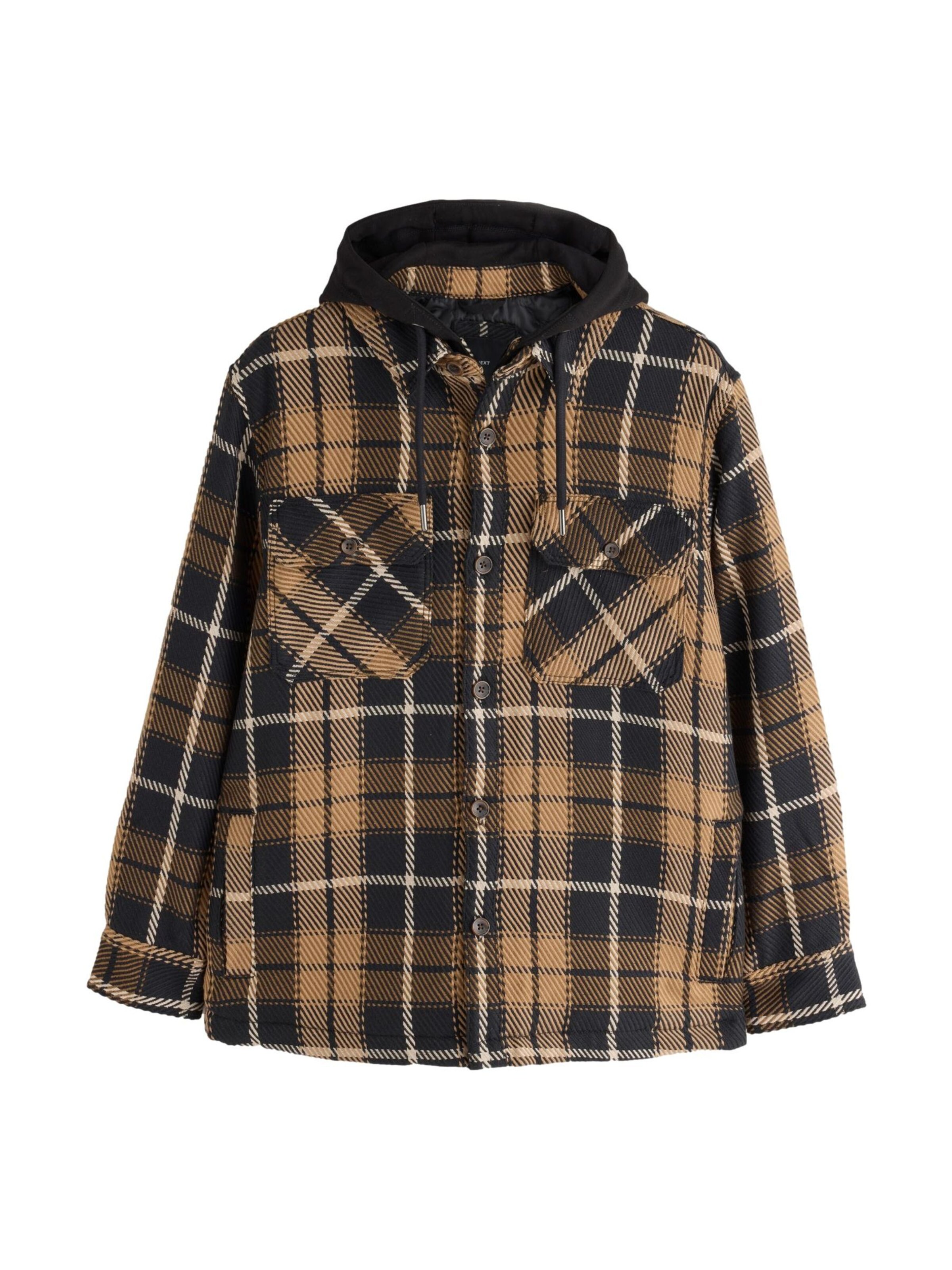 Next - Chaqueta de entretiempo en marrón: frente