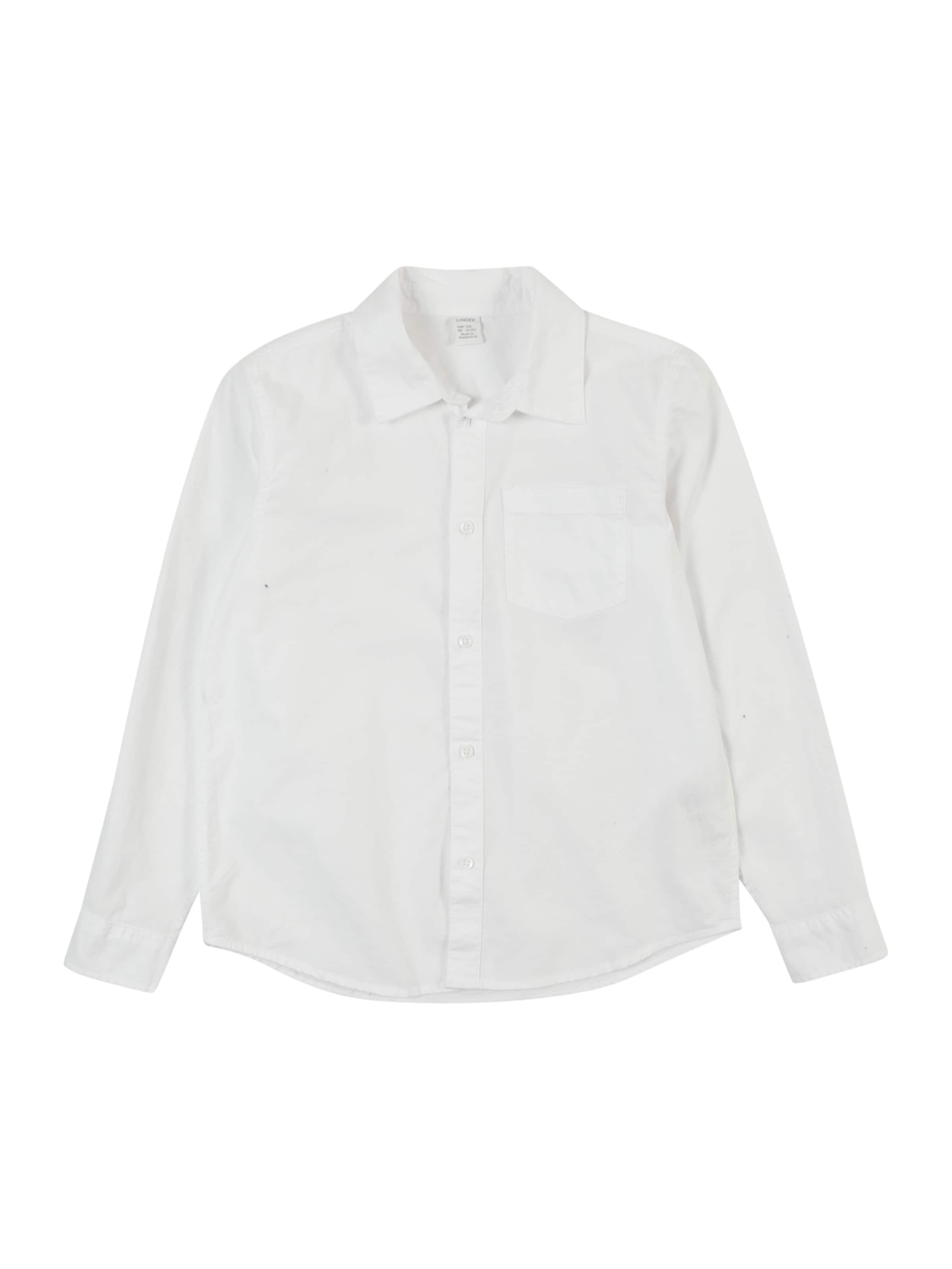 Lindex - Ajuste regular Camisa en blanco: frente