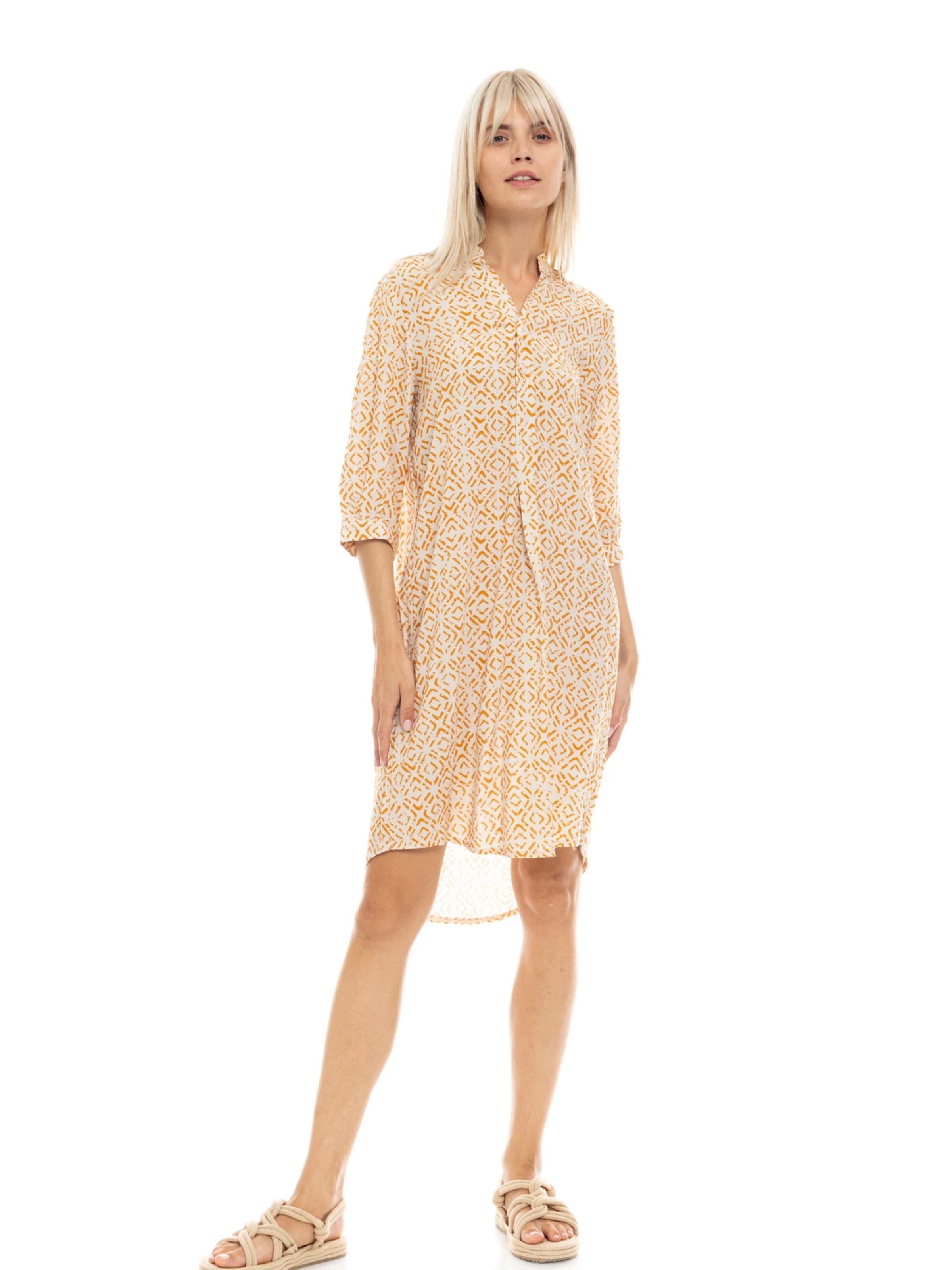 Pink Label Letnia sukienka 'BEACHWEAR SUNSET' w kolorze żółty