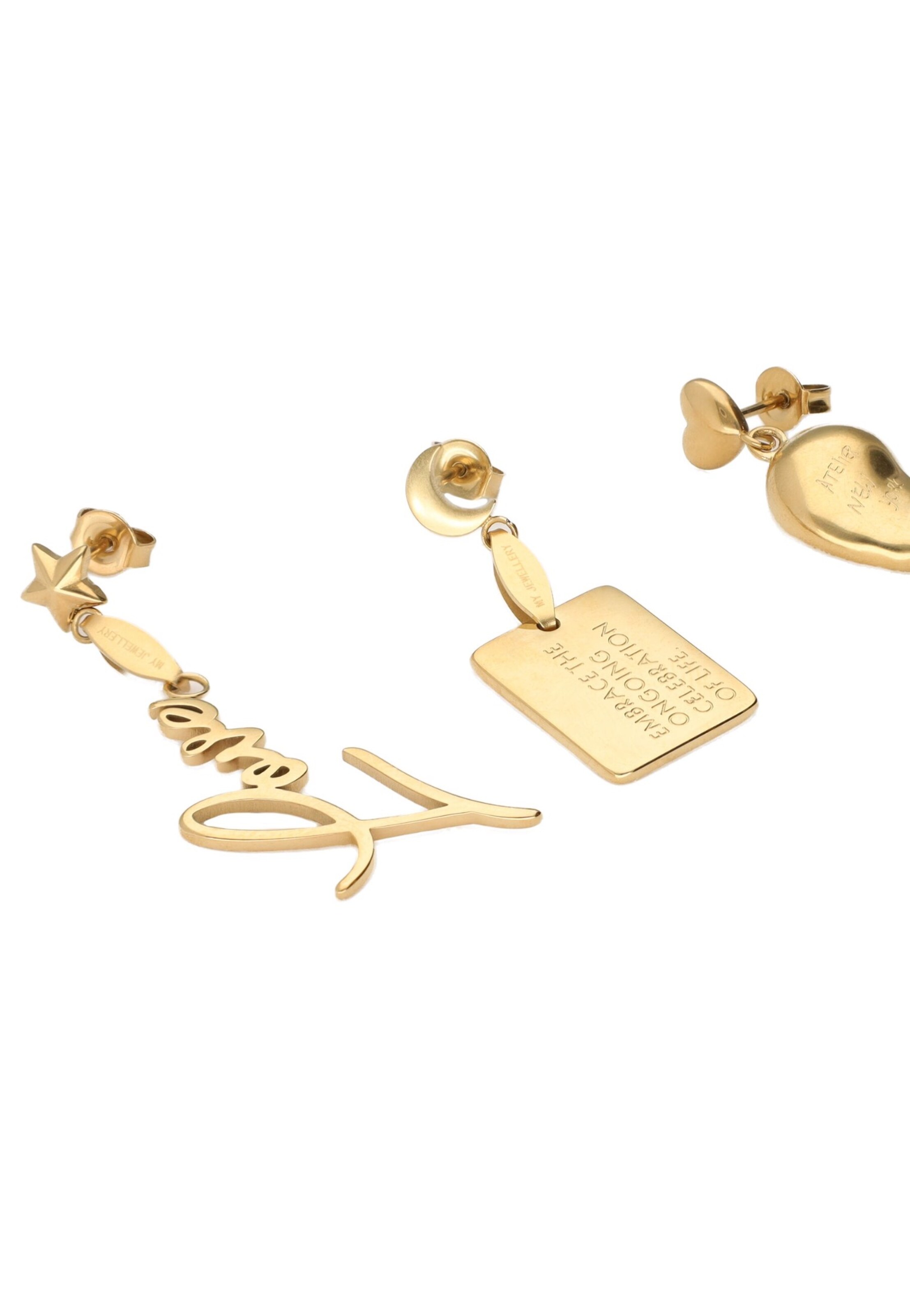 My Jewellery Oorbellen in Goud: voorkant