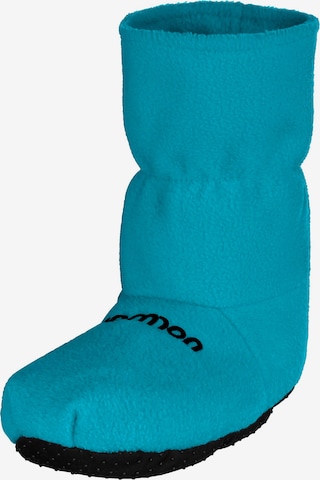 normani Hausschuh in Blau: Vorderseite