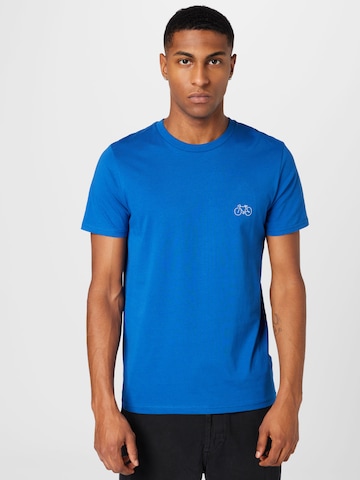 GREENBOMB Shirt in Blue: front