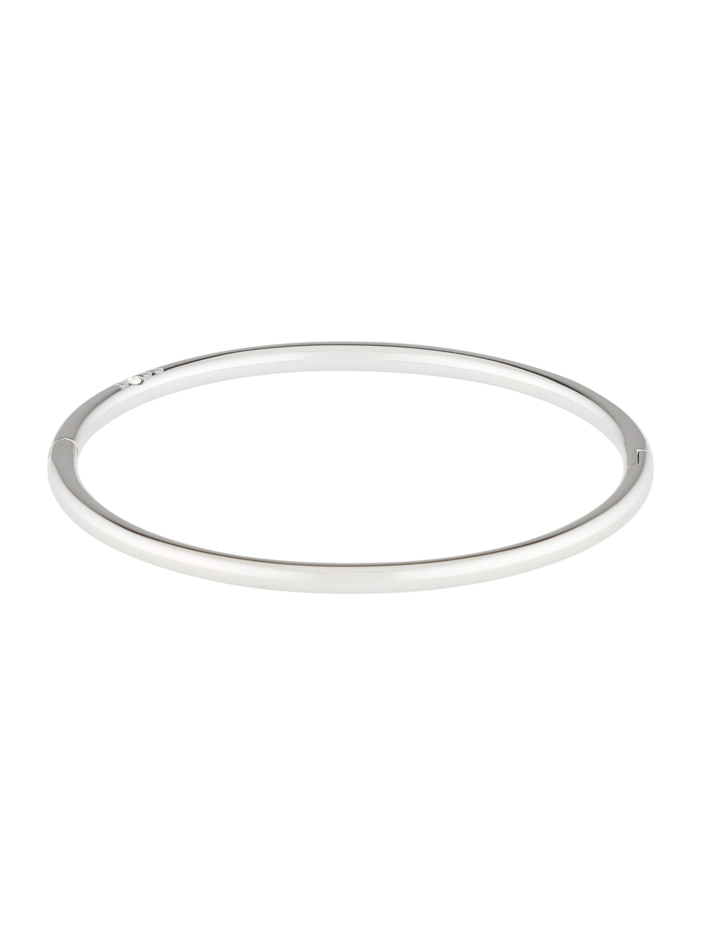 BOSS Käevõru 'LIVE', värv Hõbe: eest vaates