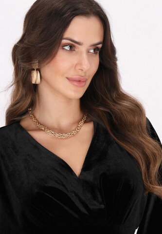 faina - Vestido de gala en negro