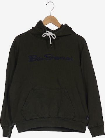 Ben Sherman Sweatshirt & Zip-Up Hoodie in L in Green: front