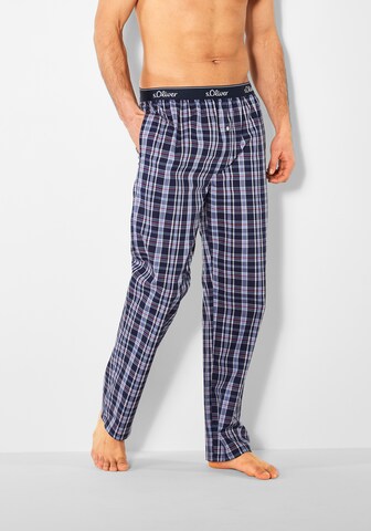 Pantalon de pyjama s.Oliver en bleu