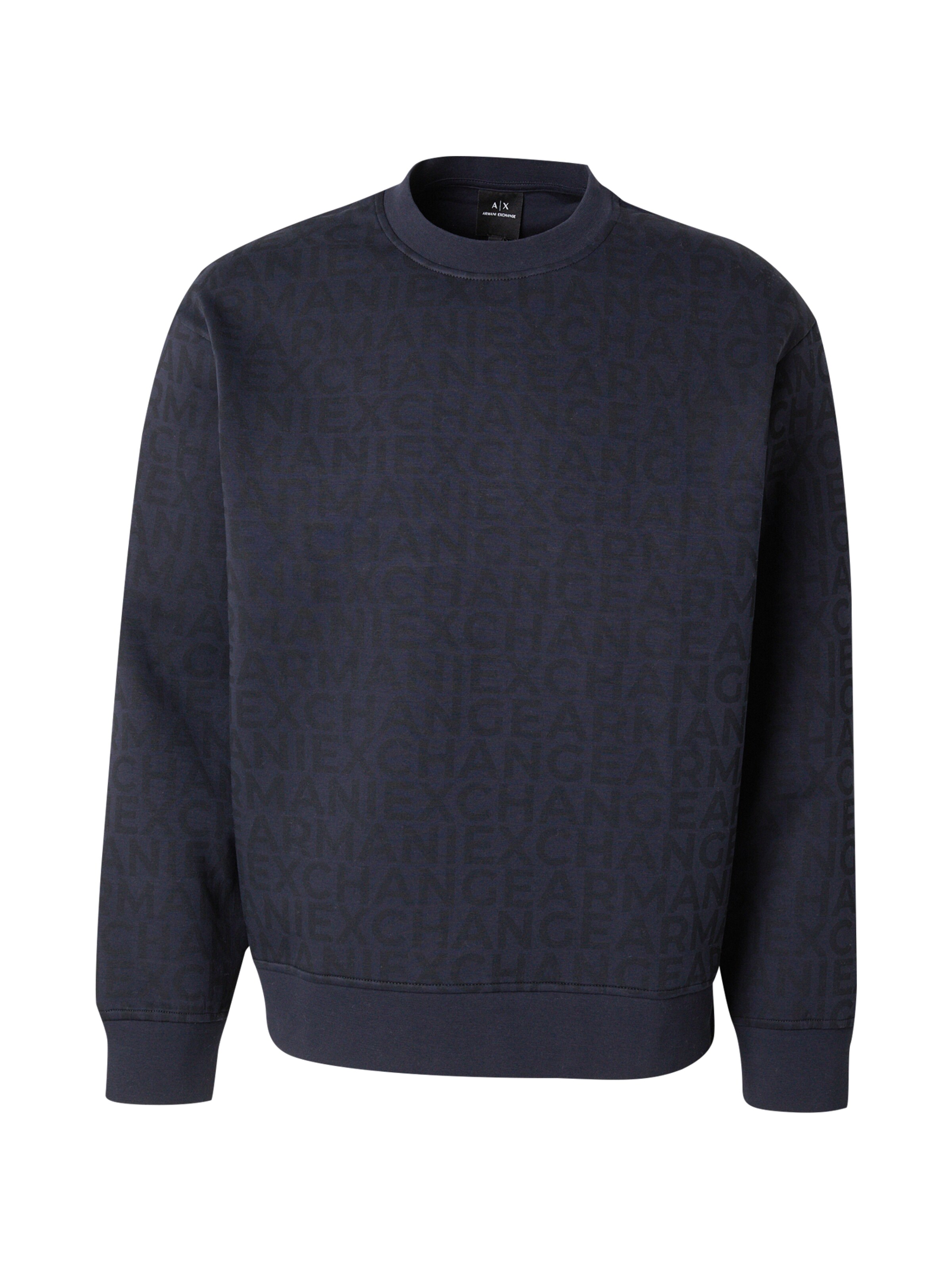 ARMANI EXCHANGE Dressipluus, värv sinine: eest vaates