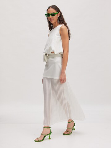 Camicia da donna 'Becky' di EDITED in bianco