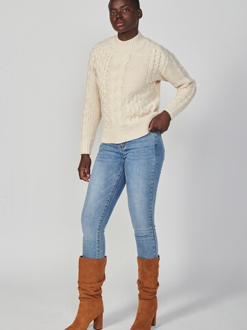 KOROSHI Sweater in White