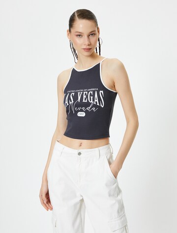 Koton Top in Grey: front